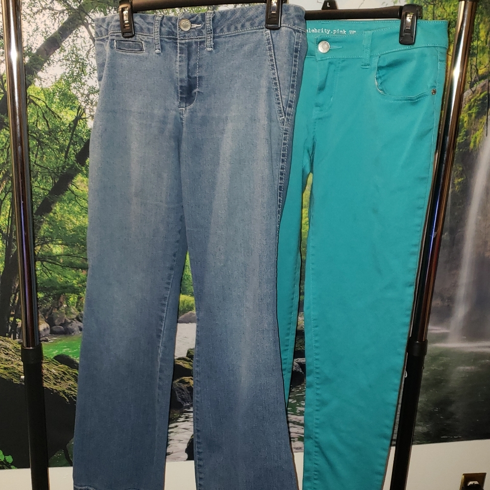 2 Pairs of Jeans Celebrity Pink & 17/21 Denim